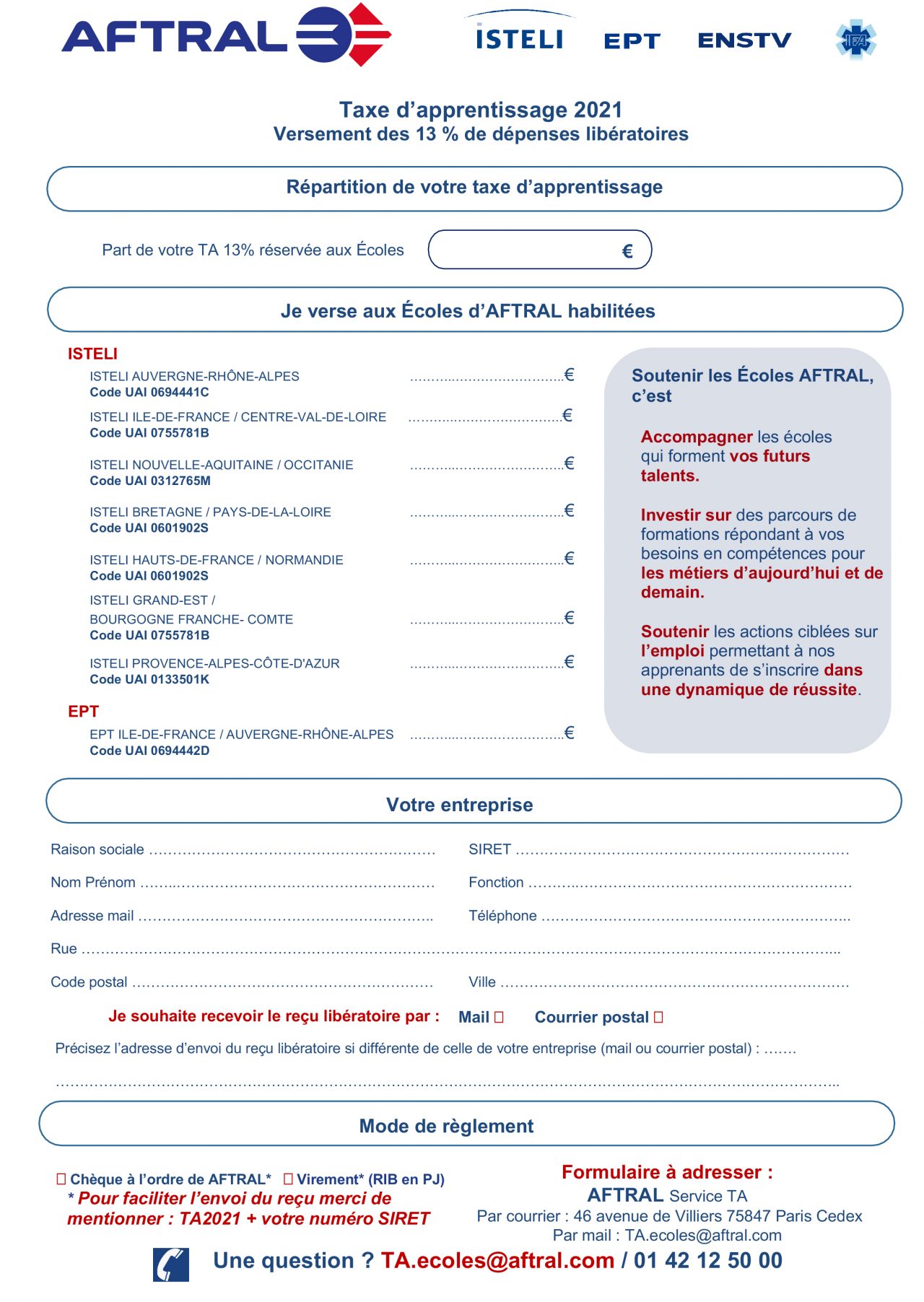 Bordereau TA-2021-Client-1