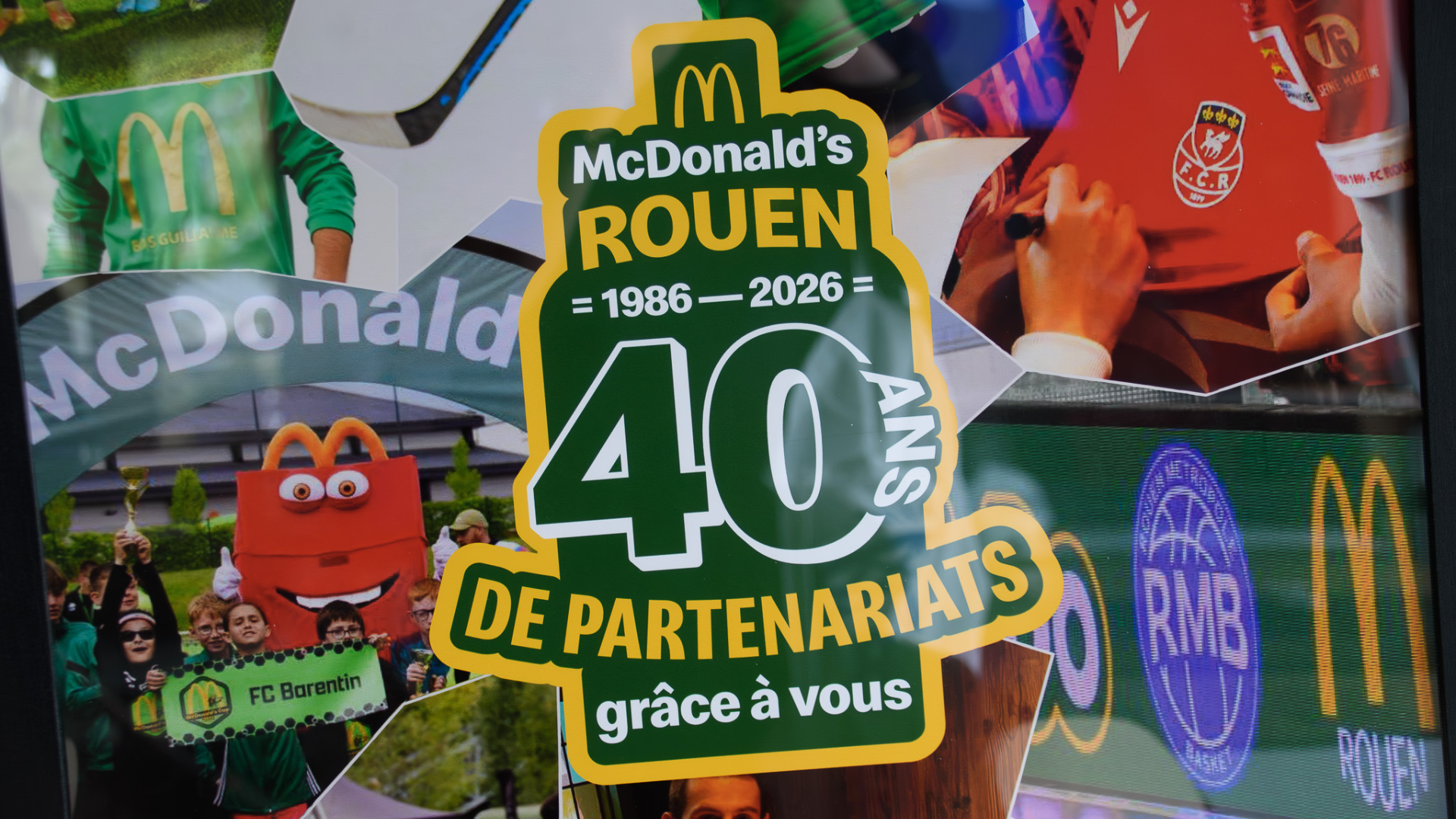 Team spirit and conviviality: Rouen sports celebrates 40 years of McDonalds